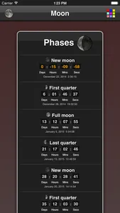 Moon Phases screenshot 0