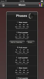 Moon Phases screenshot 1