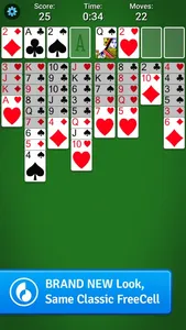 FreeCell Solitaire Card Game screenshot 4