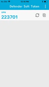 Defender Soft Token screenshot 1