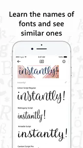 WhatTheFont screenshot 3