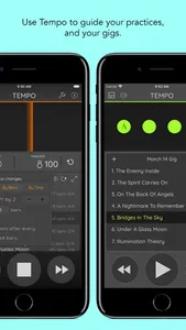 Tempo - Metronome with Setlist screenshot 2