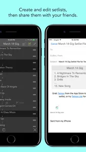 Tempo - Metronome with Setlist screenshot 3