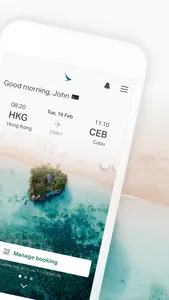 Cathay Pacific screenshot 1