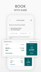 Cathay Pacific screenshot 4