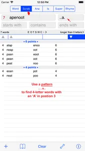 English Words Finder PRO screenshot 2