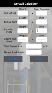 Drywall Calculator screenshot 1