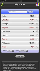 My Marks screenshot 0