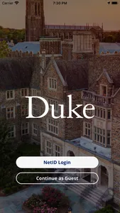 DukeMobile screenshot 0