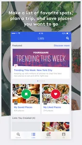 Foursquare City Guide screenshot 1