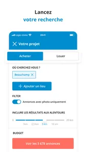 Logic-Immo - immobilier, achat screenshot 1