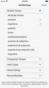 Verbos - Spanish Verb Trainer screenshot 7