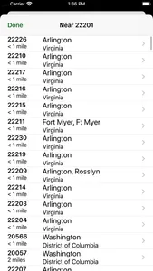 Zip Codes screenshot 2