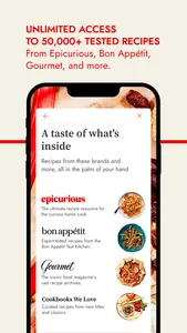 Epicurious screenshot 1