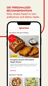 Epicurious screenshot 2