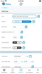 PilotLog screenshot 3