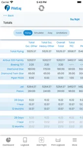 PilotLog screenshot 4