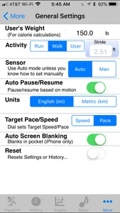 iTreadmill Pedometer screenshot 4