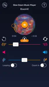 Slow Down Music Player screenshot 0