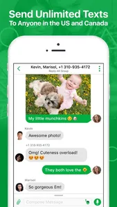 textPlus: Text Message + Call screenshot 0