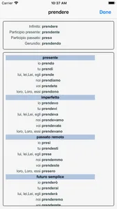 Verbi - Italian Verb Trainer screenshot 4
