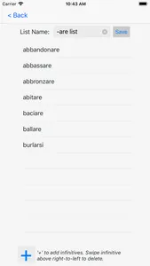 Verbi - Italian Verb Trainer screenshot 9