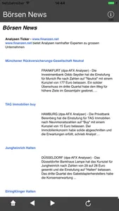 Börsen News screenshot 2