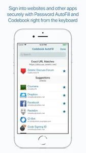 Codebook Password Manager screenshot 2