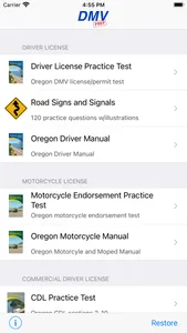 Oregon DMV Test Prep screenshot 0