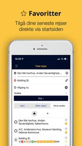 Rejseplanen screenshot 5