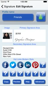 Email Signature Pro screenshot 1