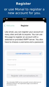 Monal - XMPP chat screenshot 6