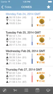 Tides Planner screenshot 1