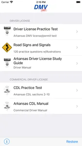 Arkansas DMV Test Prep screenshot 0