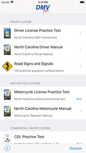 North Carolina DMV Test Prep screenshot 0