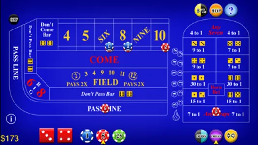 Craps Lite screenshot 2