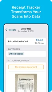 Shoeboxed Receipt Scanner App screenshot 1