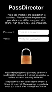 PassDirector - secure database screenshot 0