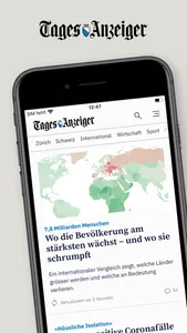 Tages-Anzeiger - Nachrichten screenshot 0