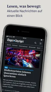 Tages-Anzeiger - Nachrichten screenshot 1