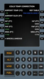 PFMA E6B screenshot 2