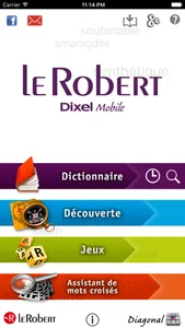 French dictionary DIXEL Mobile screenshot 0