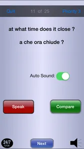 Italian Phrases 24/7 Language Learning screenshot 4