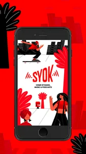 SYOK - Radio, Music & Podcasts screenshot 0