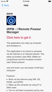 iRPM – i Remote Power Manager screenshot 2