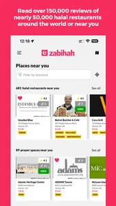 Zabihah: Original Halal finder screenshot 1