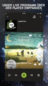 egoFM screenshot 1