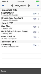 Restaurant Calorie Counter screenshot 4