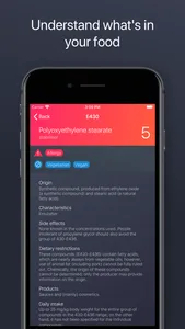 Food Additives Checker screenshot 2