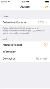 Easy Mailer Spanish Keyboard screenshot 4